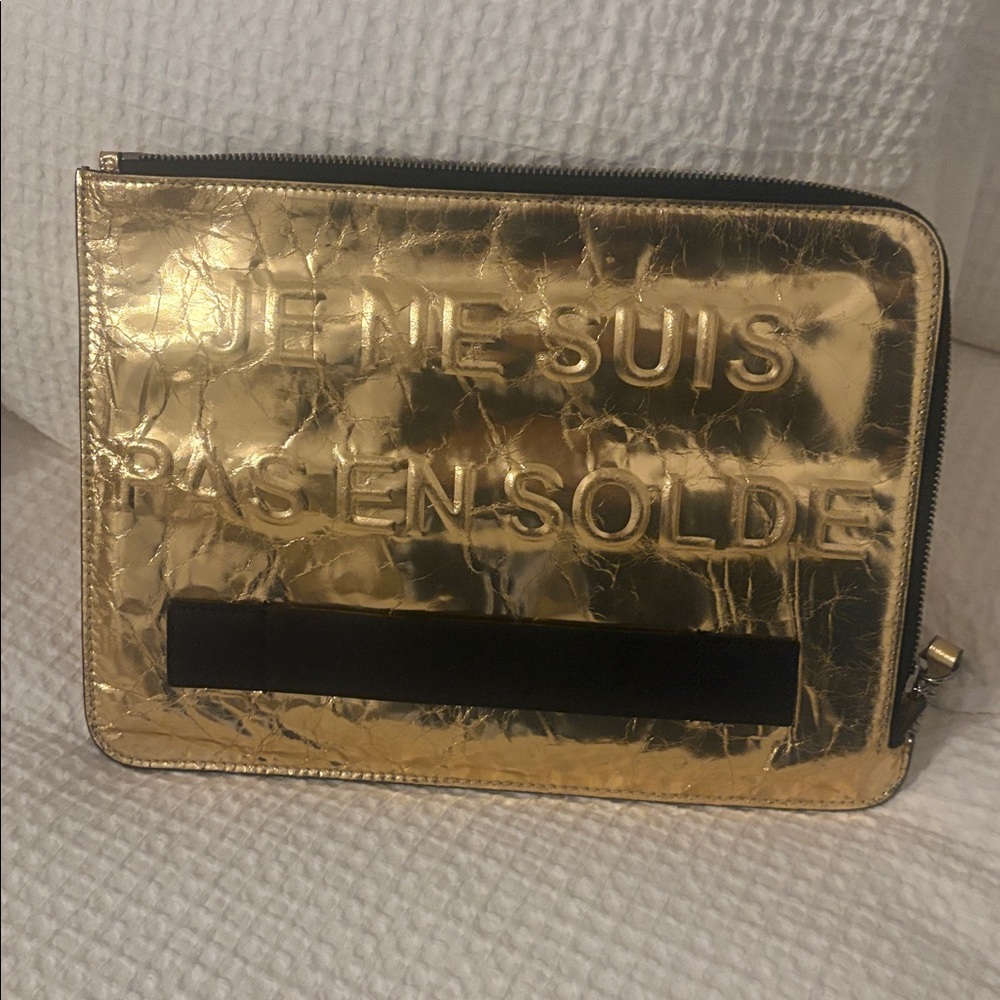 Chanel "Je Ne Suis Pas En Solde" Clutch